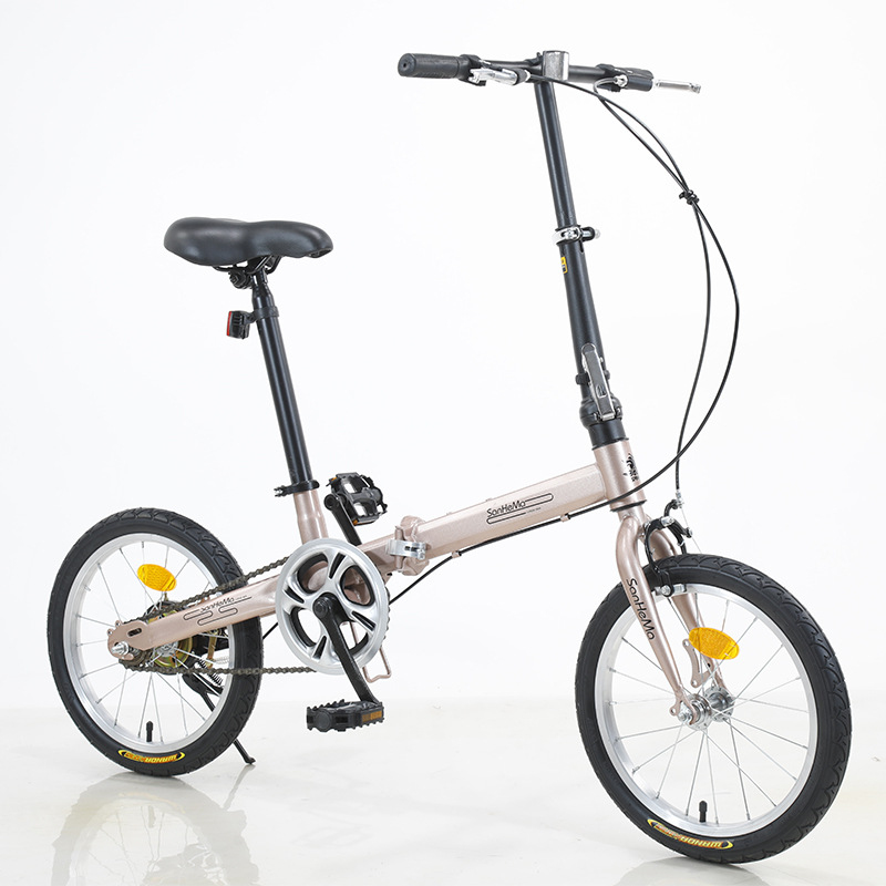 Cycling Low Gear - Sanhema 16 Inch Folding Bicycle Single