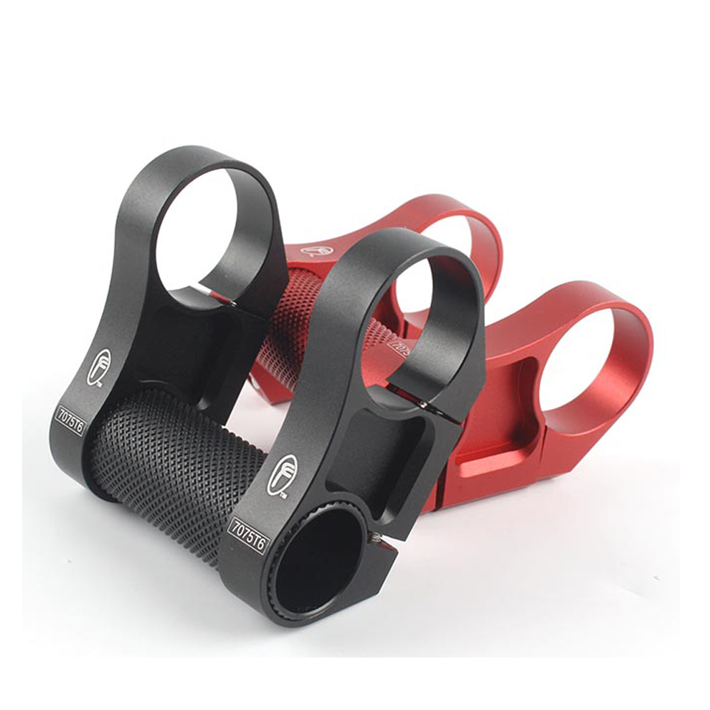 Bike Stem Riser - Adjustable double Stem folding Bike Stem
