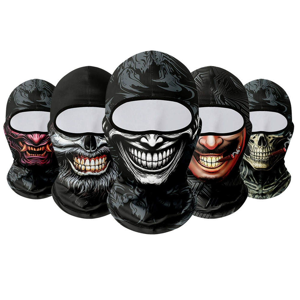 Bicycle Helmet - New Skull Balaclava Sun Protection Quick-dry