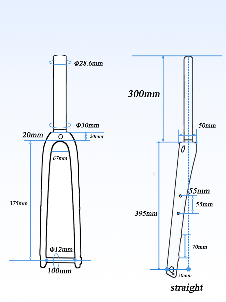 Gravel Bike Fork T1000 Full Ca - Cycling Gear Gravel 评论和价格
