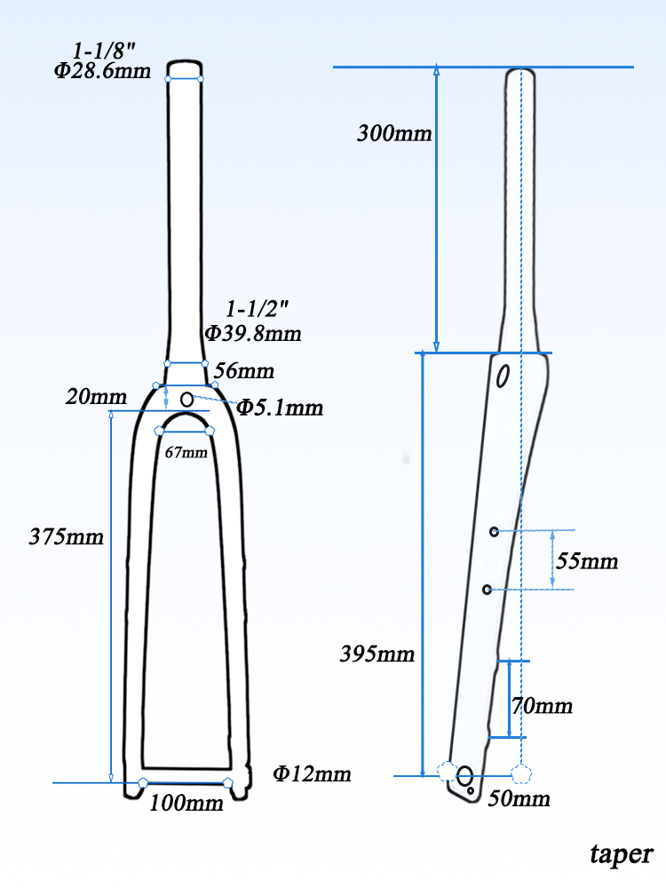 Gravel Bike Fork T1000 Full Ca - Cycling Gear Gravel 评论和价格