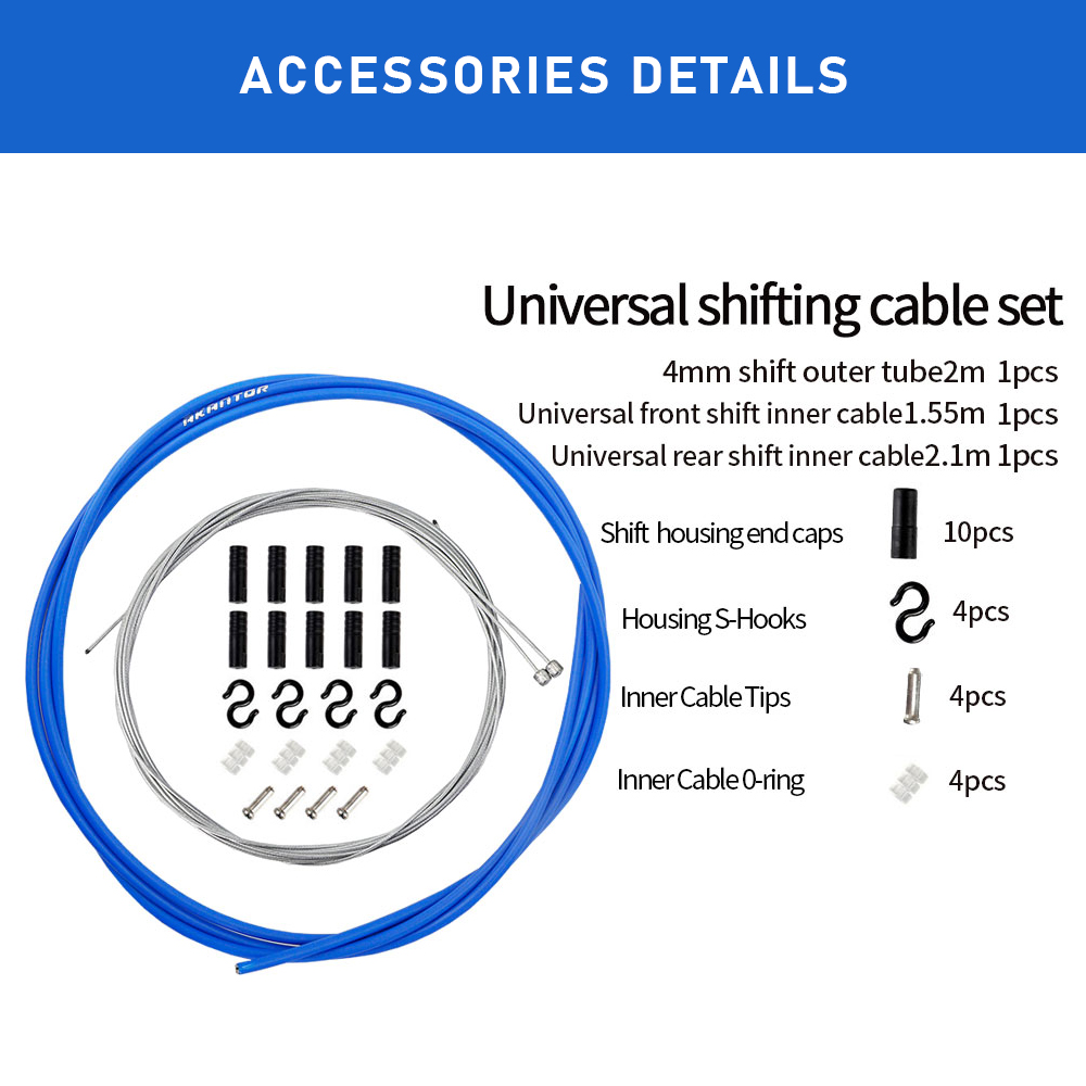 AKA Bicycle Brake/Shift Cable& - Junior Cycling Gear 评论和价格