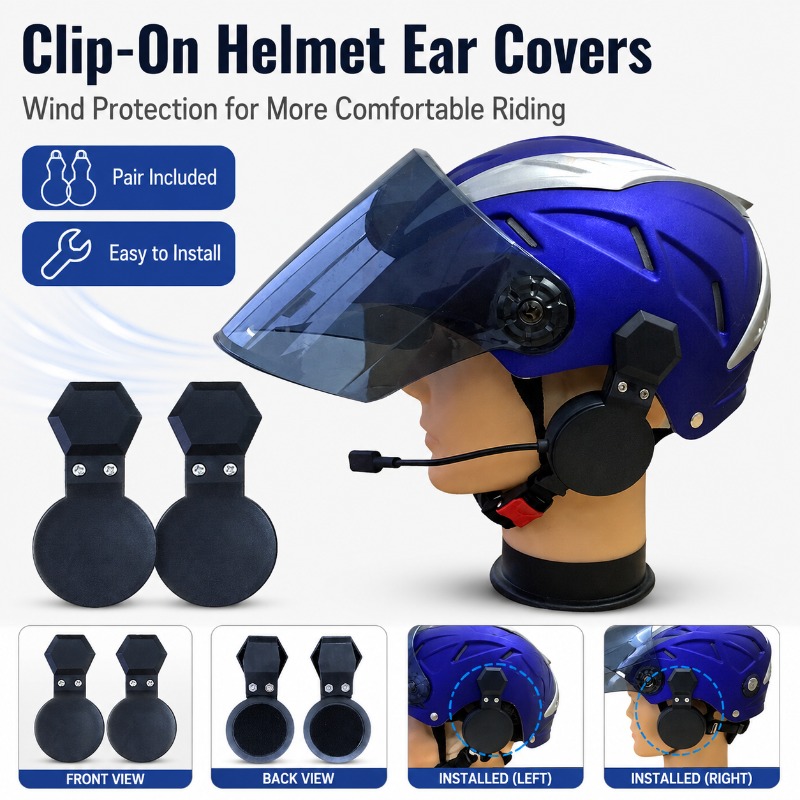 Clip-On Helmet Ear Covers for  - Bicycle Helmet 评论和价格
