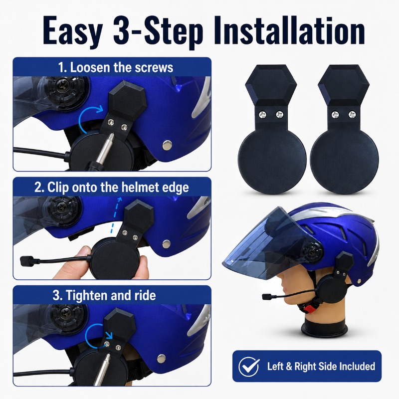 Clip-On Helmet Ear Covers for  - Bicycle Helmet 评论和价格