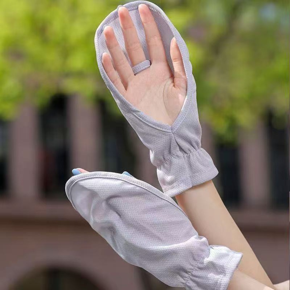 Anti-UV Sun Protection Sleeves - Cycling Glove 评论和价格