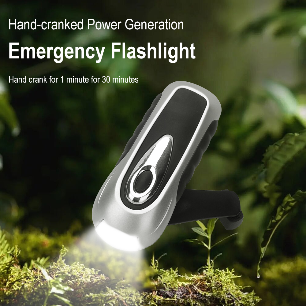 BORUIT LED Flashlight Hand Cra - Cycling Low Gear 评论和价格