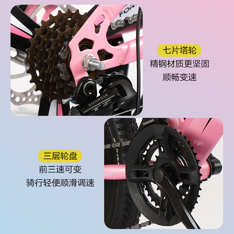 FORZHYC 20 Inch 21 Speed Kids  - Cycling Low Gear 评论和价格
