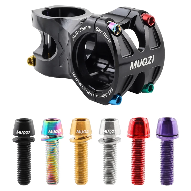 MUQZI 6pcs Stem Bolts M5x17mm  - Bike Stem Riser 评论和价格