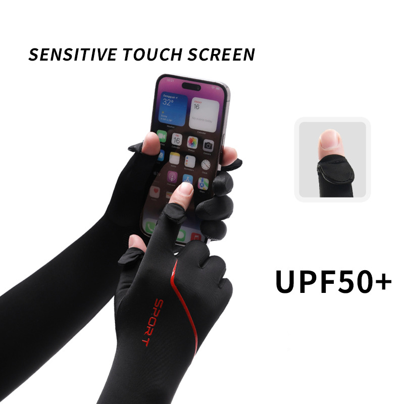 Sun Protection Long Arm Sleeve - Cycling Glove 评论和价格