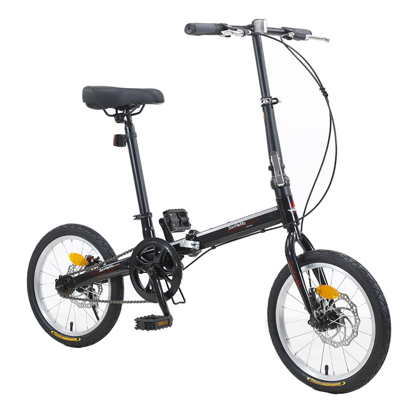 Sanhema 16 Inch Folding Bicycl - Cycling Low Gear 评论和价格