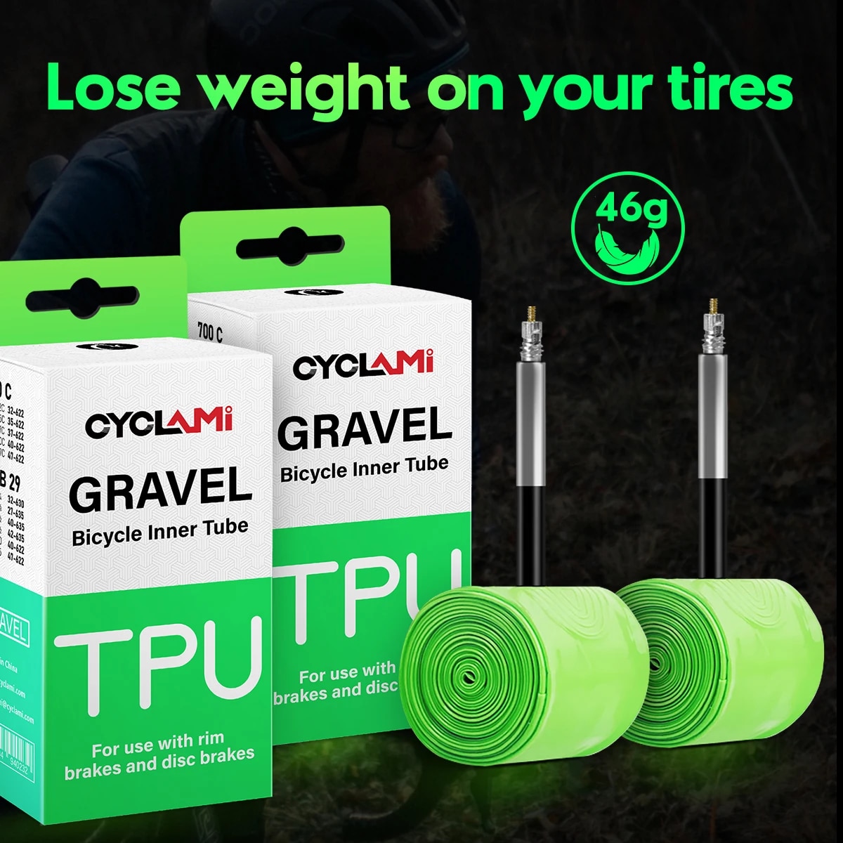 CYCLAMI Ultralight Road MTB 29 - Gravel Bike Tires 评论和价格