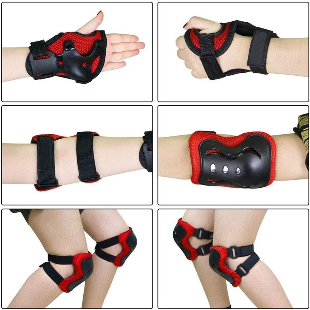 Kids Helmet Knee Elbow Pads Wr - Cycling Gear Girls 评论和价格