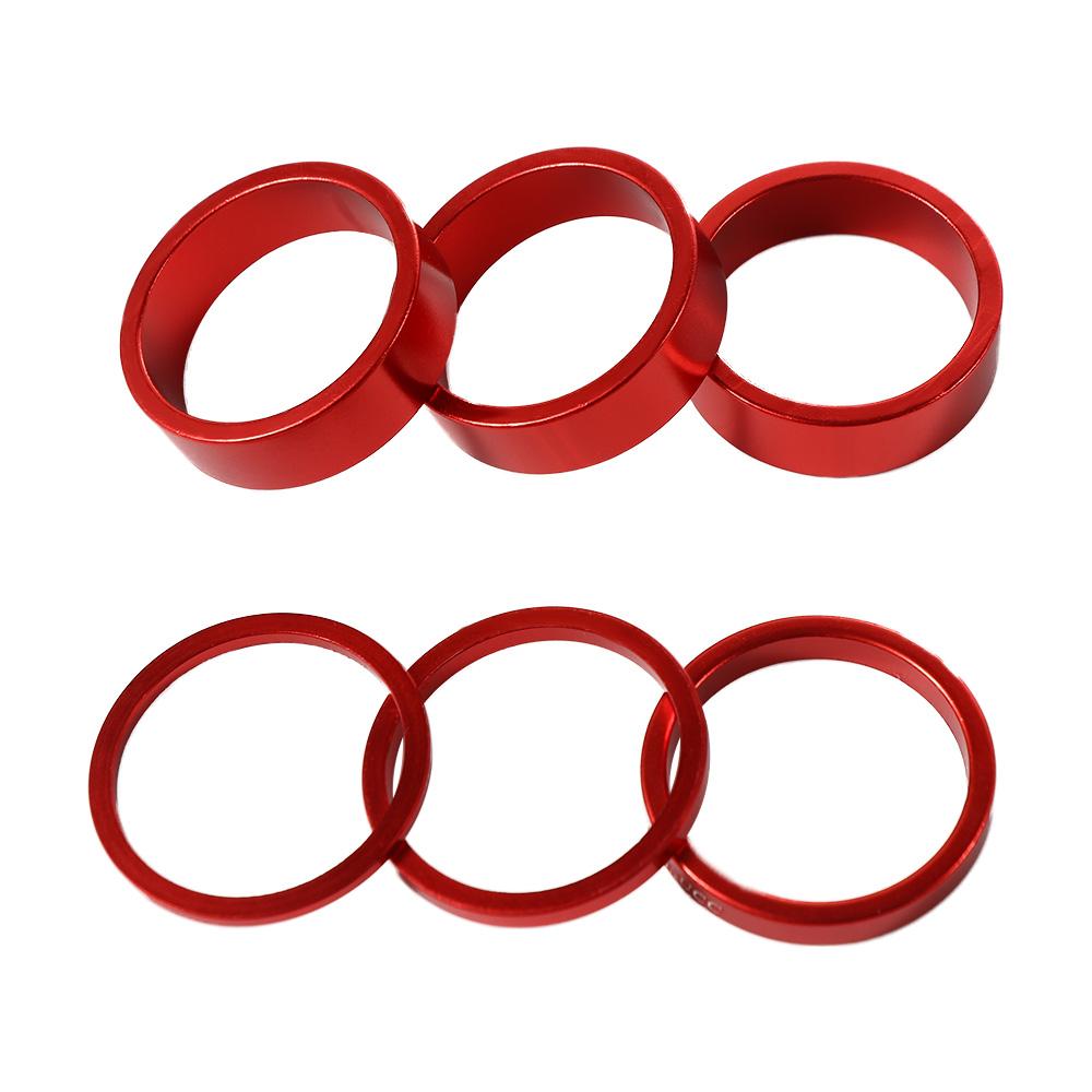 6pcs/set Headset Riser Aluminu - Bike Stem Riser 评论和价格