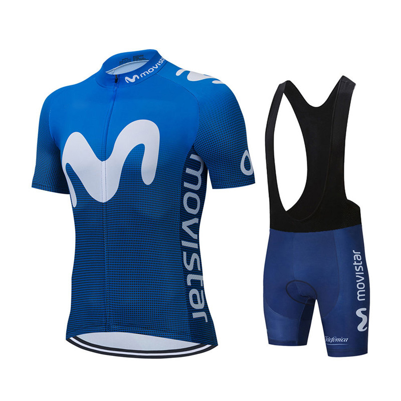New Summer Movistar Team Cycli - Cycling Gear Brands 评论和价格