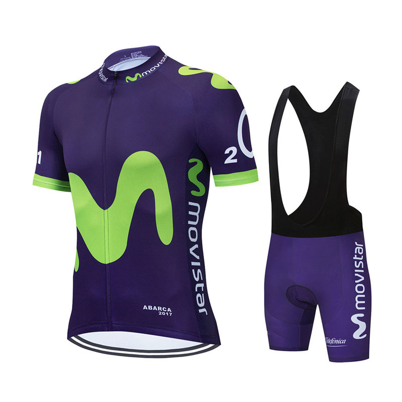 New Summer Movistar Team Cycli - Cycling Gear Brands 评论和价格