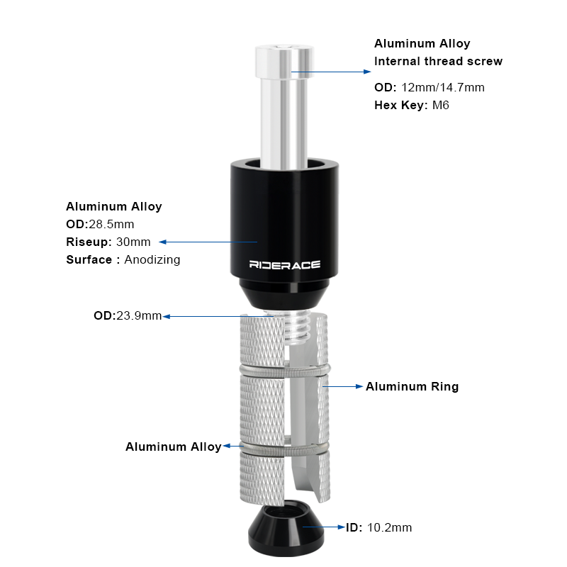 Bicycle Handlebar Stem Height  - Bike Stem Riser 评论和价格