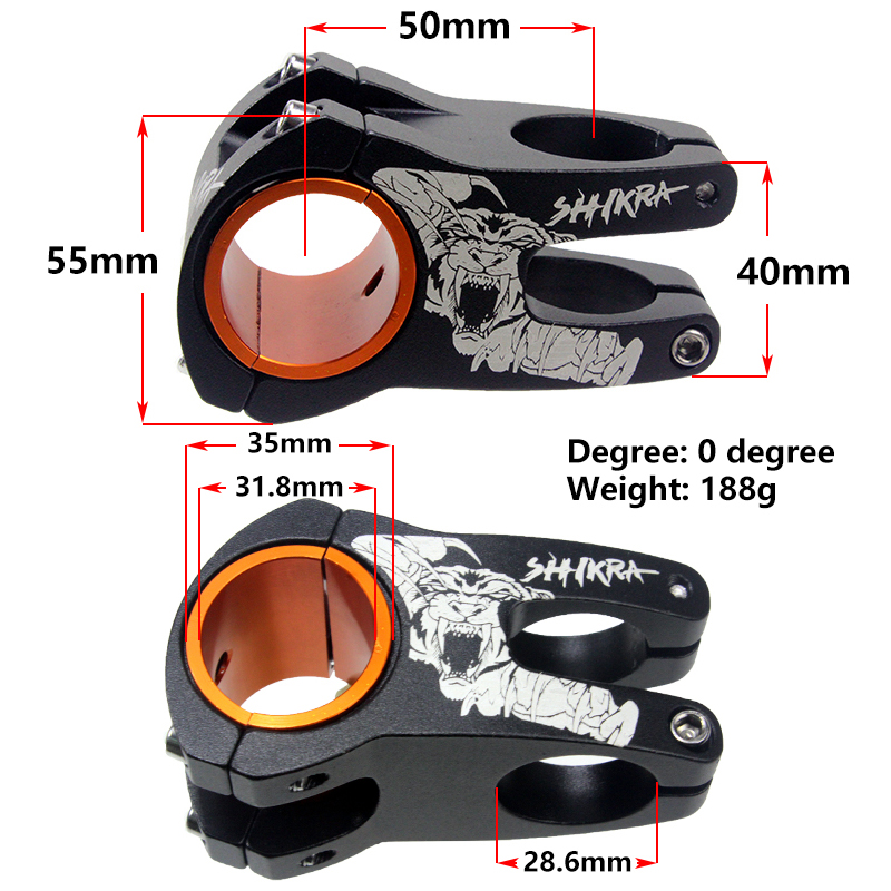 SHIKRA Bicycle Stem Mountain R - Bike Stem Riser 评论和价格