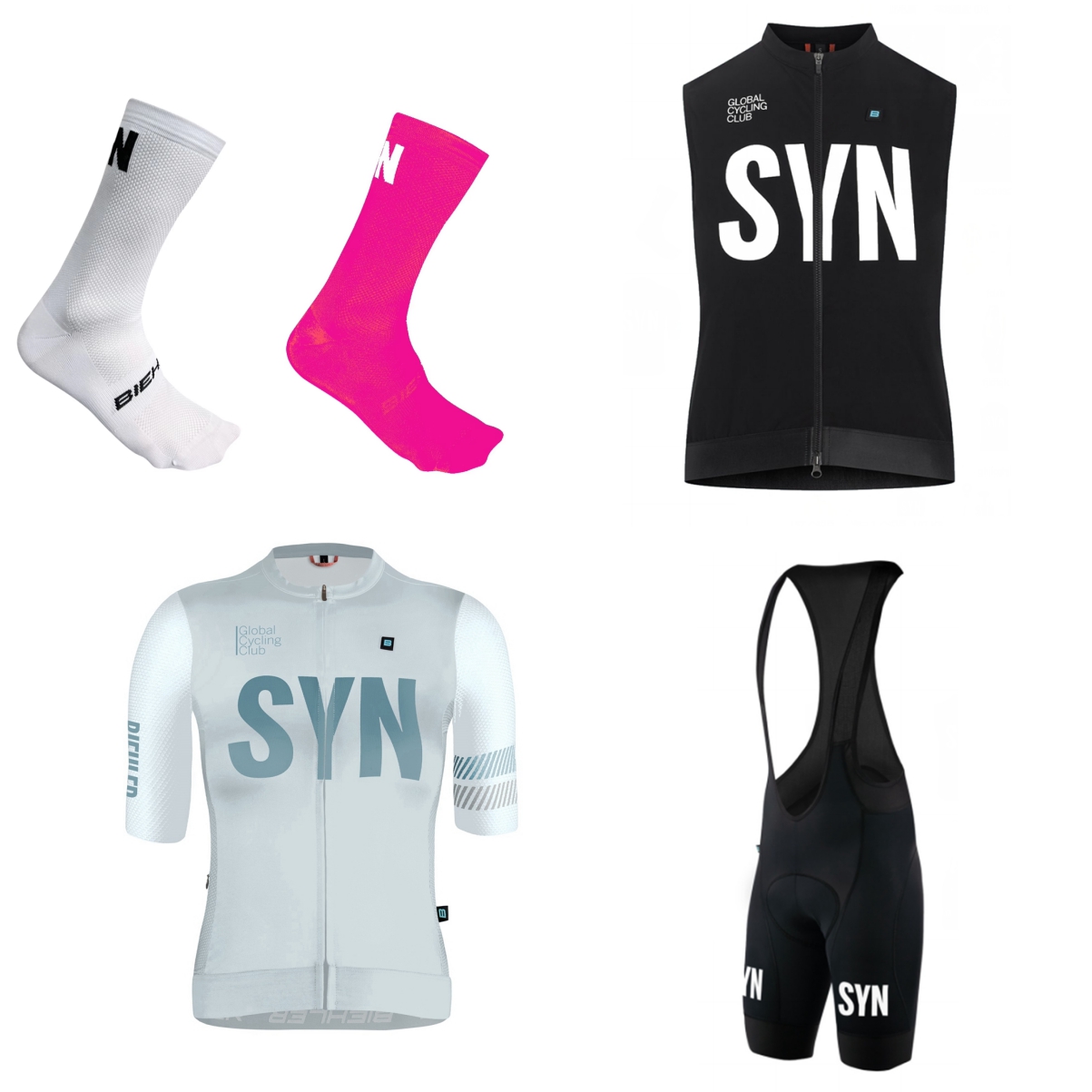 SYN Women's Short sleeve white - Cycling Gear Girls 评论和价格