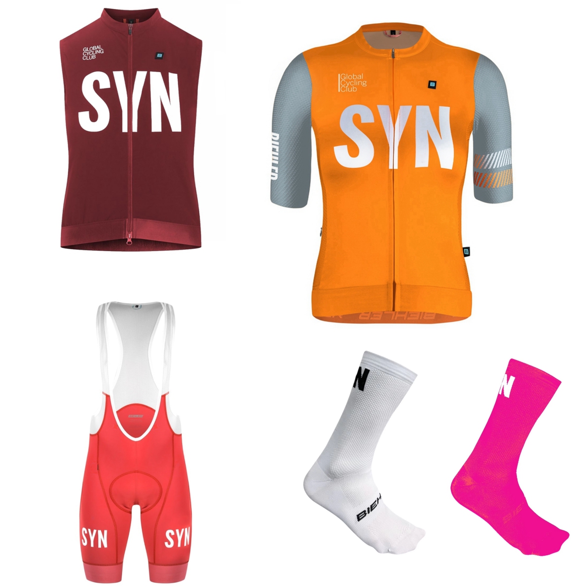 SYN Women's Short sleeve white - Cycling Gear Girls 评论和价格