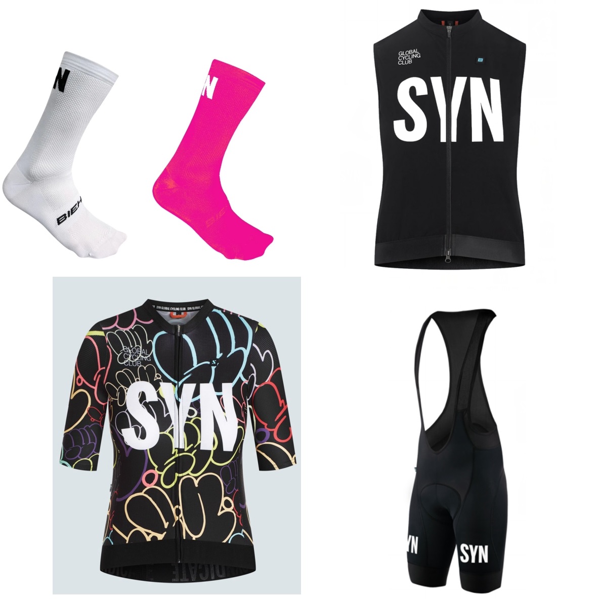 SYN Women's Short sleeve white - Cycling Gear Girls 评论和价格