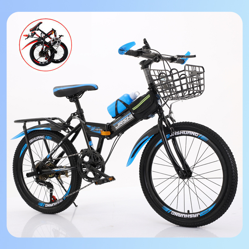 Folding Kids Mountain Bike 18/ - Cycling Low Gear 评论和价格