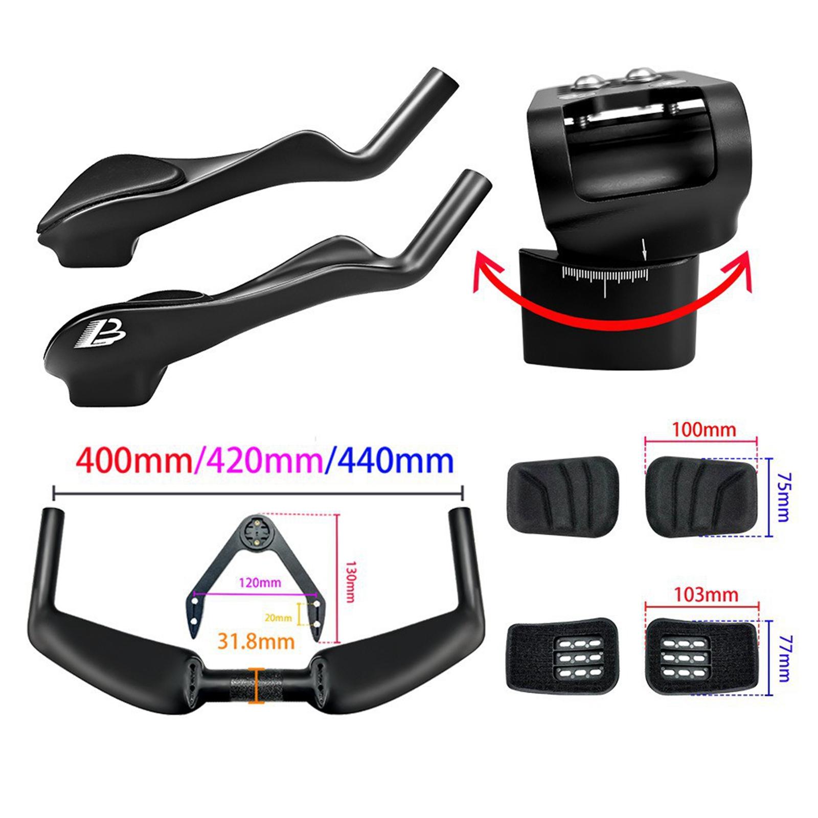 Carbon Fiber TT Bike Bar Shims - Bike Stem Riser 评论和价格