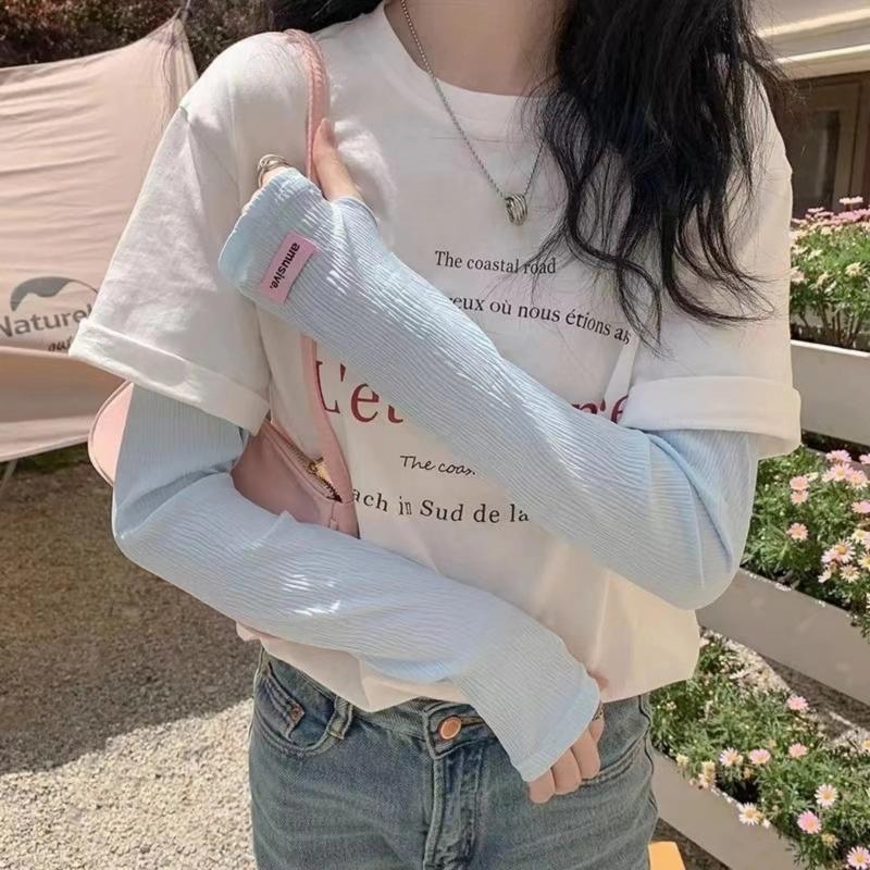 Uv Protection Arm Sleeves Cycl - Cycling Glove 评论和价格
