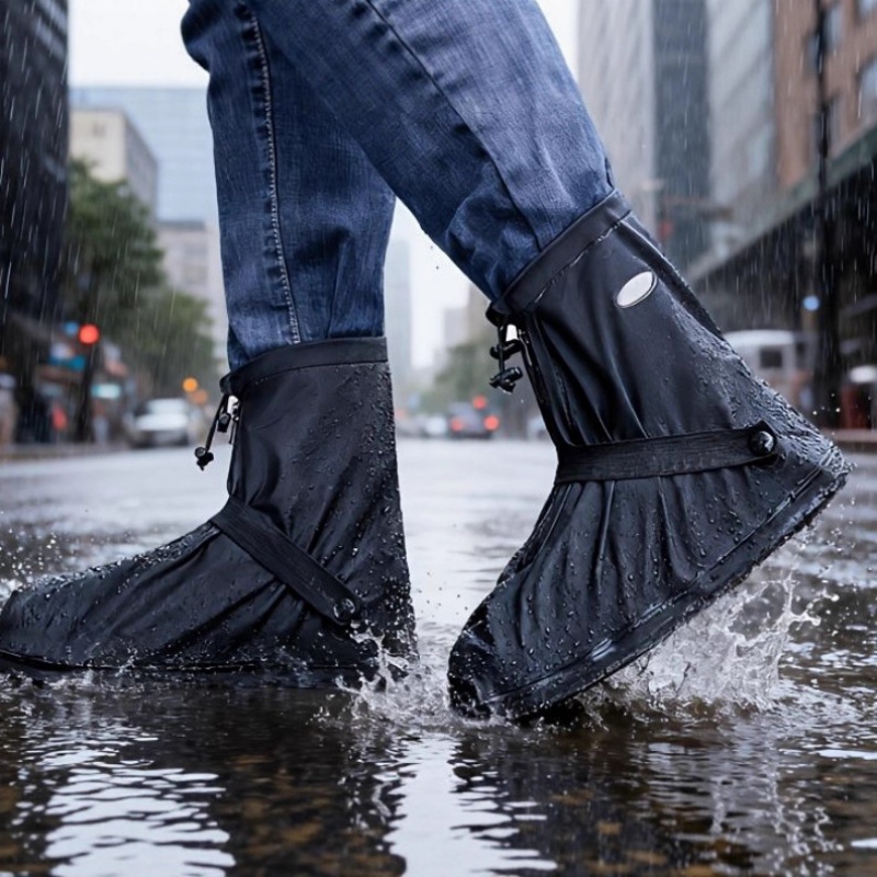 S-XXL Anti-Slip Waterproof Ove - Cycling Shoe Covers 评论和价格