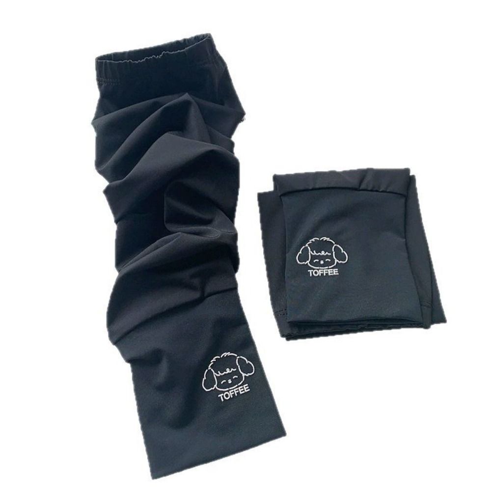 Cute Elastic Long Ice Silk Sle - Cycling Glove 评论和价格
