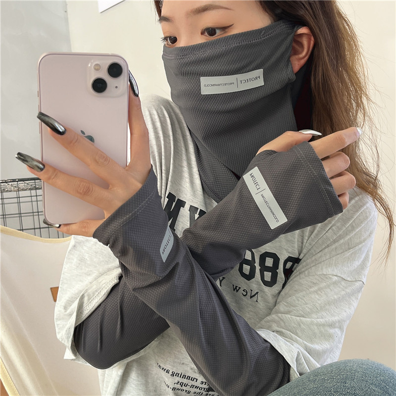2Pcs Set Sun UV Protection Arm - Cycling Glove 评论和价格