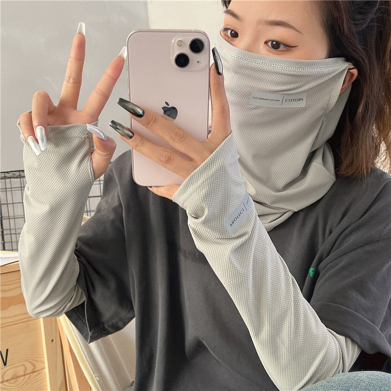 2Pcs Set Sun UV Protection Arm - Cycling Glove 评论和价格