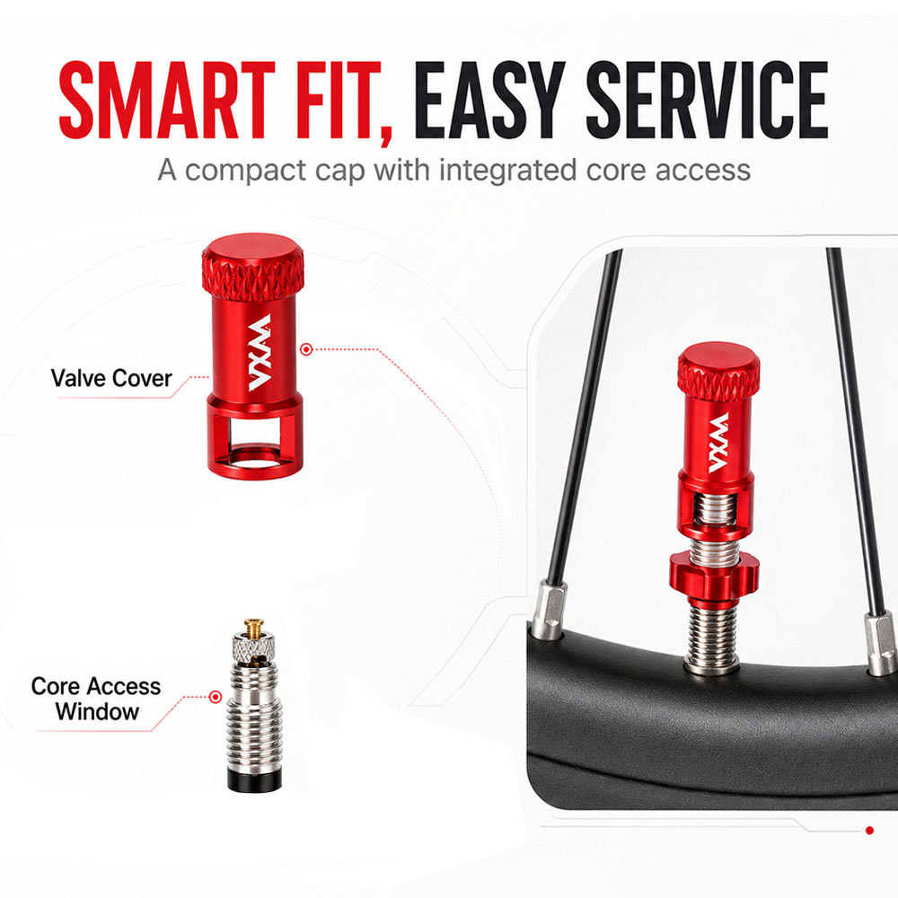 Bicycle Presta Valve Cap Core  - Cycling Gear Gravel 评论和价格