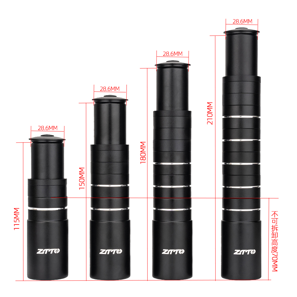 ZTTO Bicycle Fork Stem Height  - Bike Stem Riser 评论和价格
