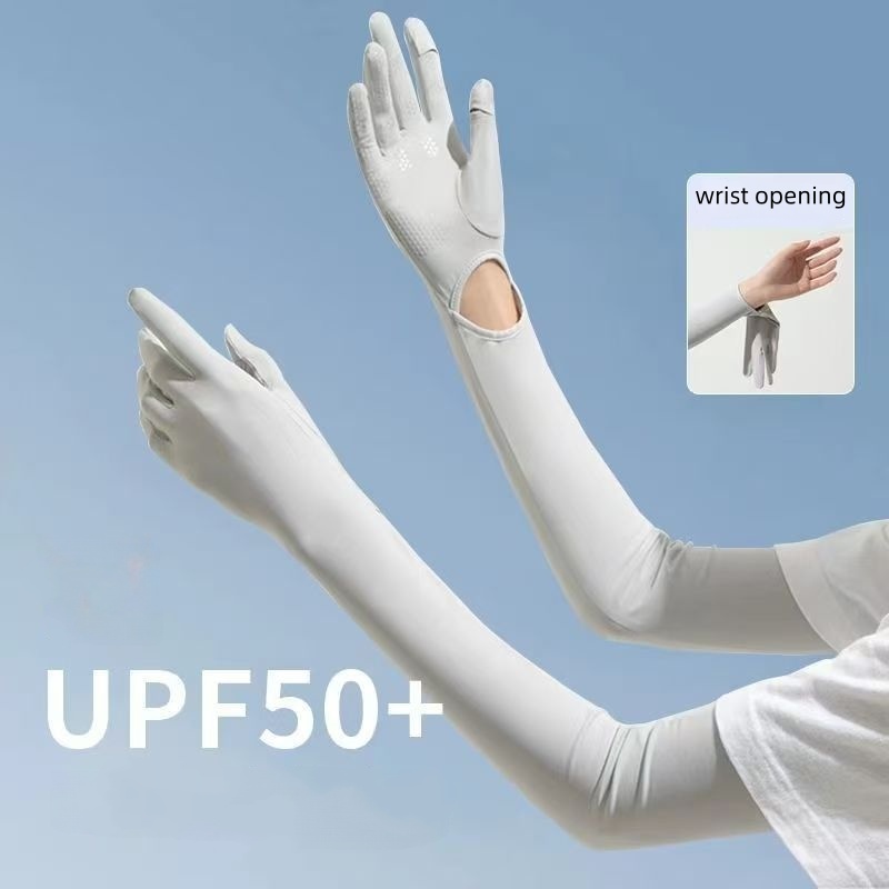 UPF50+ Ice Silk Sun Protection - Cycling Glove 评论和价格