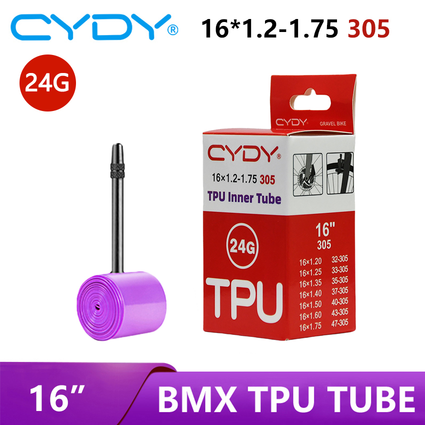 CYDY TPU BMX Bike Inner Tube 1 - Gravel Bike Tires 评论和价格